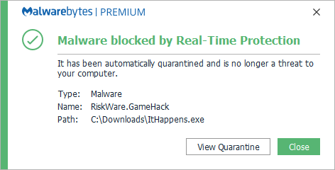 块Riskware。GameHack